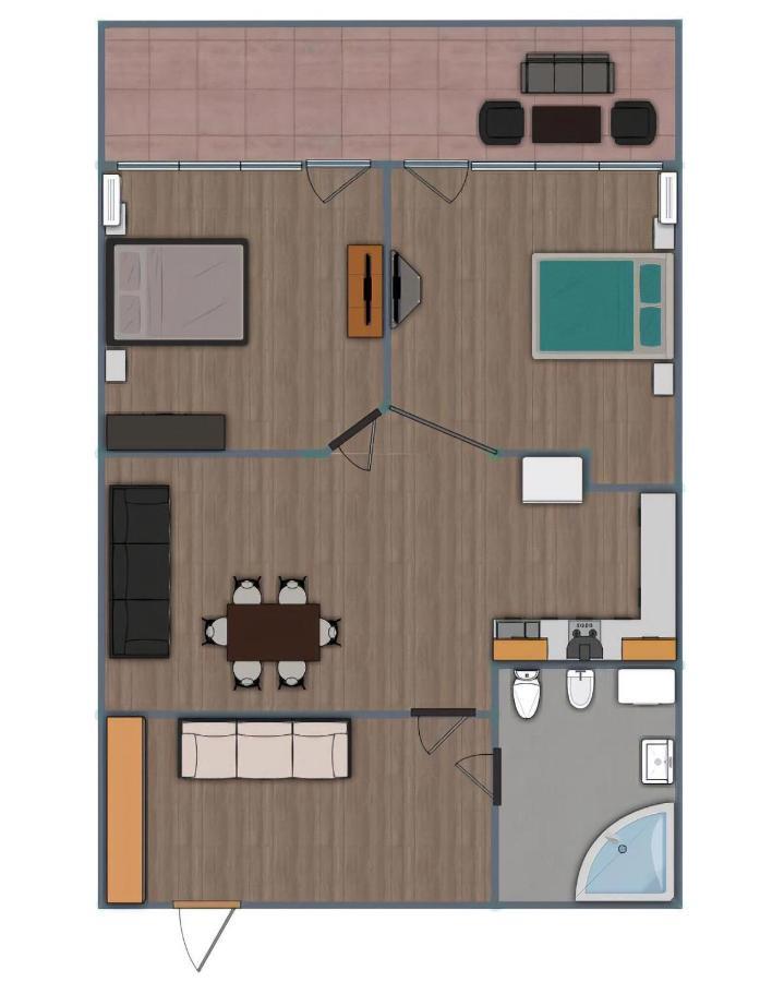 Arcadia Palace 2-Bedrooms Apartment With Terrace 敖德萨 外观 照片